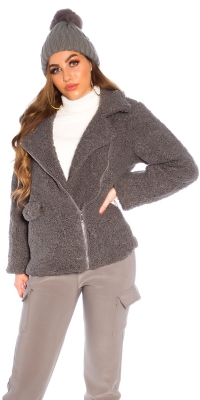 Jachete dama la moda Cozy Teddy