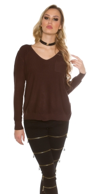 Pulover la moda cu siret