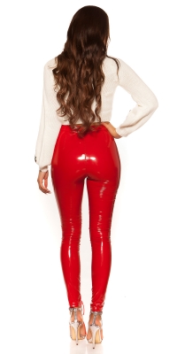 Pulover sexy buricul gol tricot cu petice