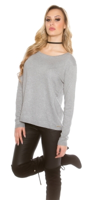 Pulover sexy cu strasuri si dantela
