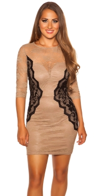 Rochie mini sexy dantela-