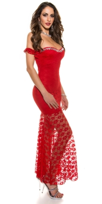 Rochie de seara seara-Look sexy cu dantela