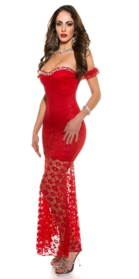 Rochie de seara seara-Look sexy cu dantela