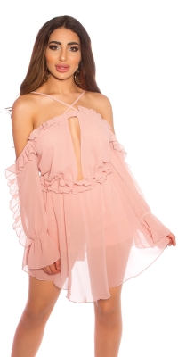 Salopete dama Bluze maneca lunga sexy sifon