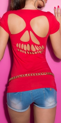 Bluze fashion dama cu craniu