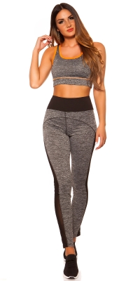 Topuri cu buricul gol la moda aerobic