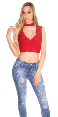 Topuri cu buricul gol sexy- WOW decollete