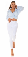 Blugi Sexy cu talie inalta push up