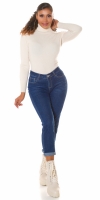 Blugi cu talie inalta Sexy