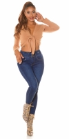 Blugi cu talie inalta Sexy 