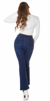 Blugi Sexy cu talie inalta Push up evazati