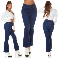 Blugi Sexy cu talie inalta Push up evazati