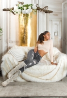 Blugi Sexy Musthave cu talie inalta Push-Up aspect uzat