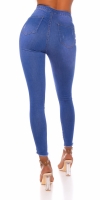 Blugi Sexy skinny cu rupturi