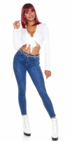 Blugi skinny Sexy Classic talie inalta