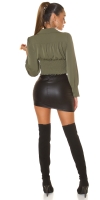 Bluze sexy cu perle detaliu