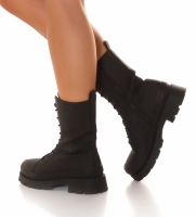 Cizme la moda dantela-up ancle