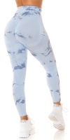 Colanti Sexy cu talie inalta batik scrunch seam