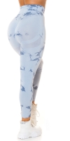 Colanti Sexy cu talie inalta batik scrunch seam