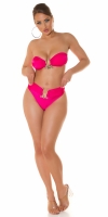 Costum de baie in doua piese sexy 2Piece Set cu auriu detaliu