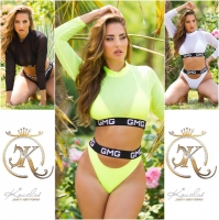Costum de baie in doua piese Sexy 3-Piece Set