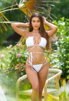 Slip Costum de baie in doua piese sexy Brazilian Strap-detaliu