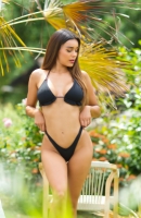 Slip Costum de baie in doua piese sexy cu talie inalta Brazilian