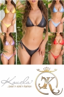 Costum de baie in doua piese Sexy Metallic look Set / Bra + Panty
