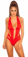 Costum de baie intreg sexy Neck w. remobeable pads