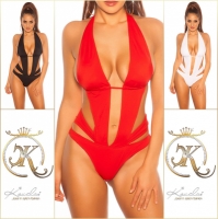 Costum de baie intreg sexy Neck w. remobeable pads