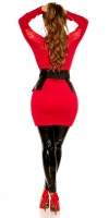 Curea talie Sexy piele ecologica