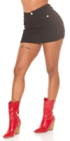 Fusta pantaloni Blugi cu talie inalta Sexy Musthave