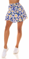 Fusta pantaloni Sexy cu talie inalta curea care se leaga