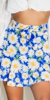 Fusta pantaloni Sexy cu talie inalta curea care se leaga
