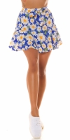 Fusta pantaloni Sexy cu talie inalta curea care se leaga
