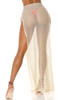 Fuste lungi sexy cu talie inalta Net / Cover-Up