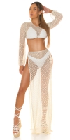Fuste lungi sexy cu talie inalta Net / Cover-Up