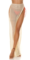 Fuste lungi sexy cu talie inalta Net / Cover-Up