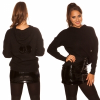 Hanorac la moda cu PomPoms