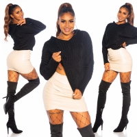 Hanorace la moda tricot crosetat