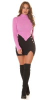 Helanca Pulover Sexy cu buricul gol tricot