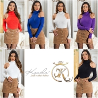 Helanca Pulover Sexy Musthave cu & decupaje