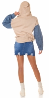 Jachete dama la moda cu Jeanssleeves