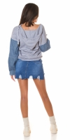 Jachete dama la moda cu Jeanssleeves