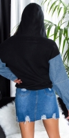 Jachete dama la moda cu Jeanssleeves