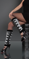 Jambiere dama Sexy in Argyle-Look
