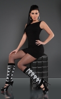 Jambiere dama Sexy in Argyle-Look