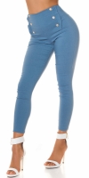 Jeggings sexy cu talie inalta