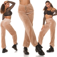 la moda cu talie inalta Jogger evazati