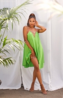 Rochie mini la moda cu sclipici bretele